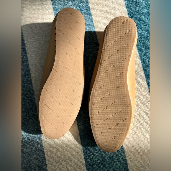 New Shoe the Bear Nude Leather Khalo Slipper Flats - Picture 7 of 9